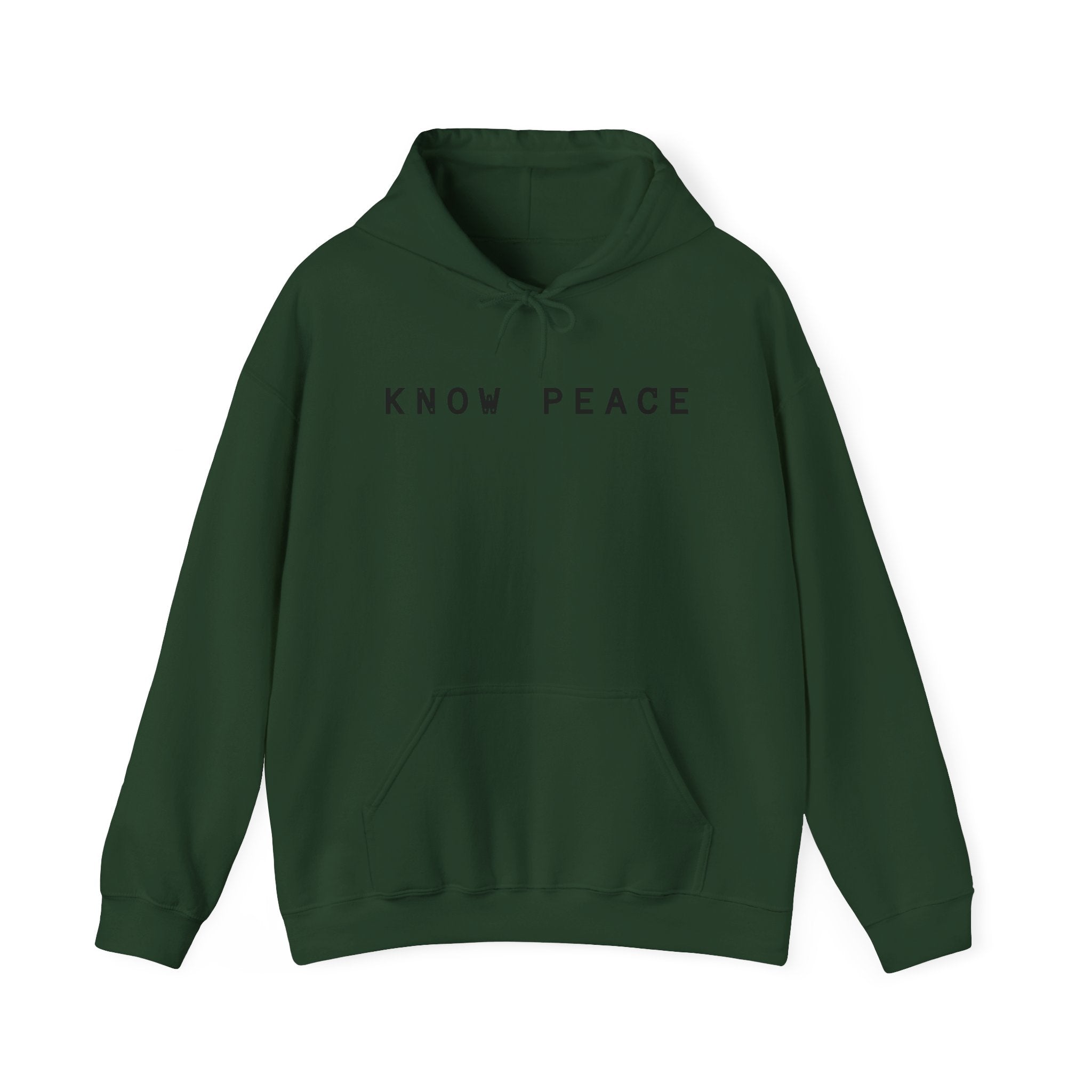 Know Peace, Cozy Streetwear, Ideal Gift for people in 12 step program or recovery, spiritual journey