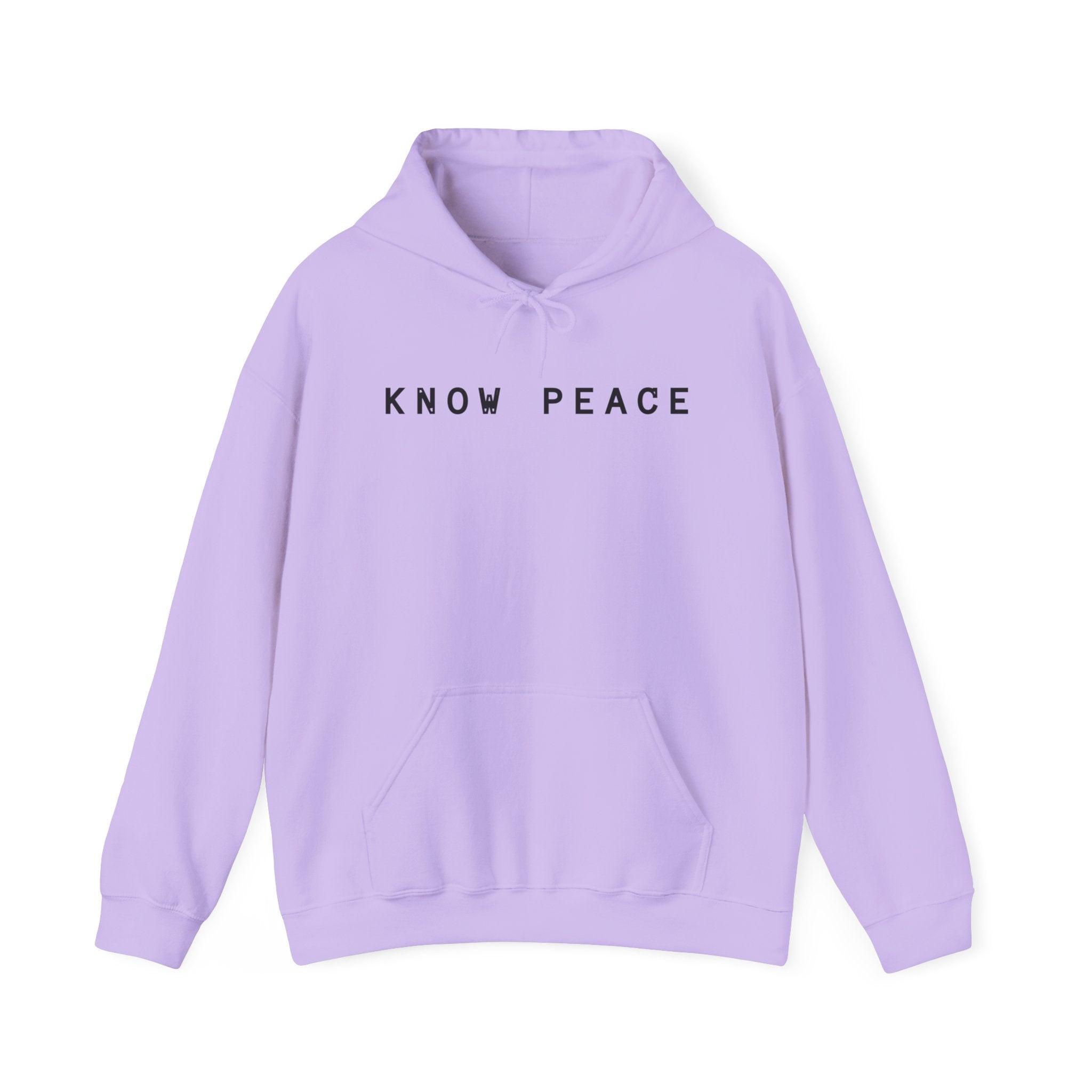 Know Peace, Cozy Streetwear, Ideal Gift for people in 12 step program or recovery, spiritual journey