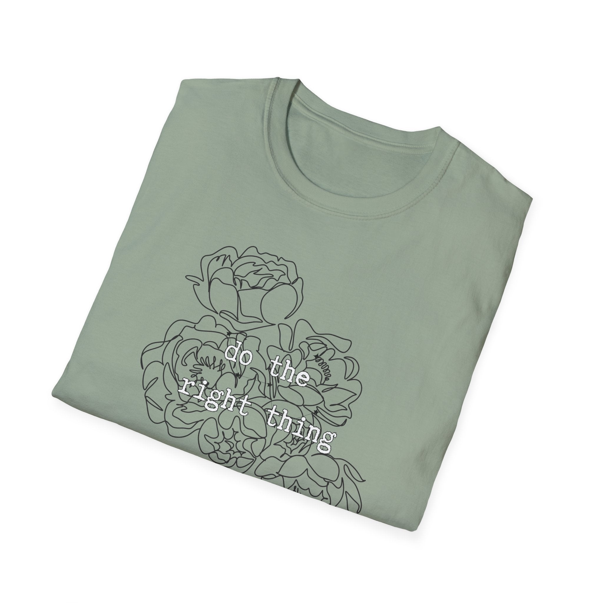 Do the right thing - T-Shirt for Clean and Sober Birthday