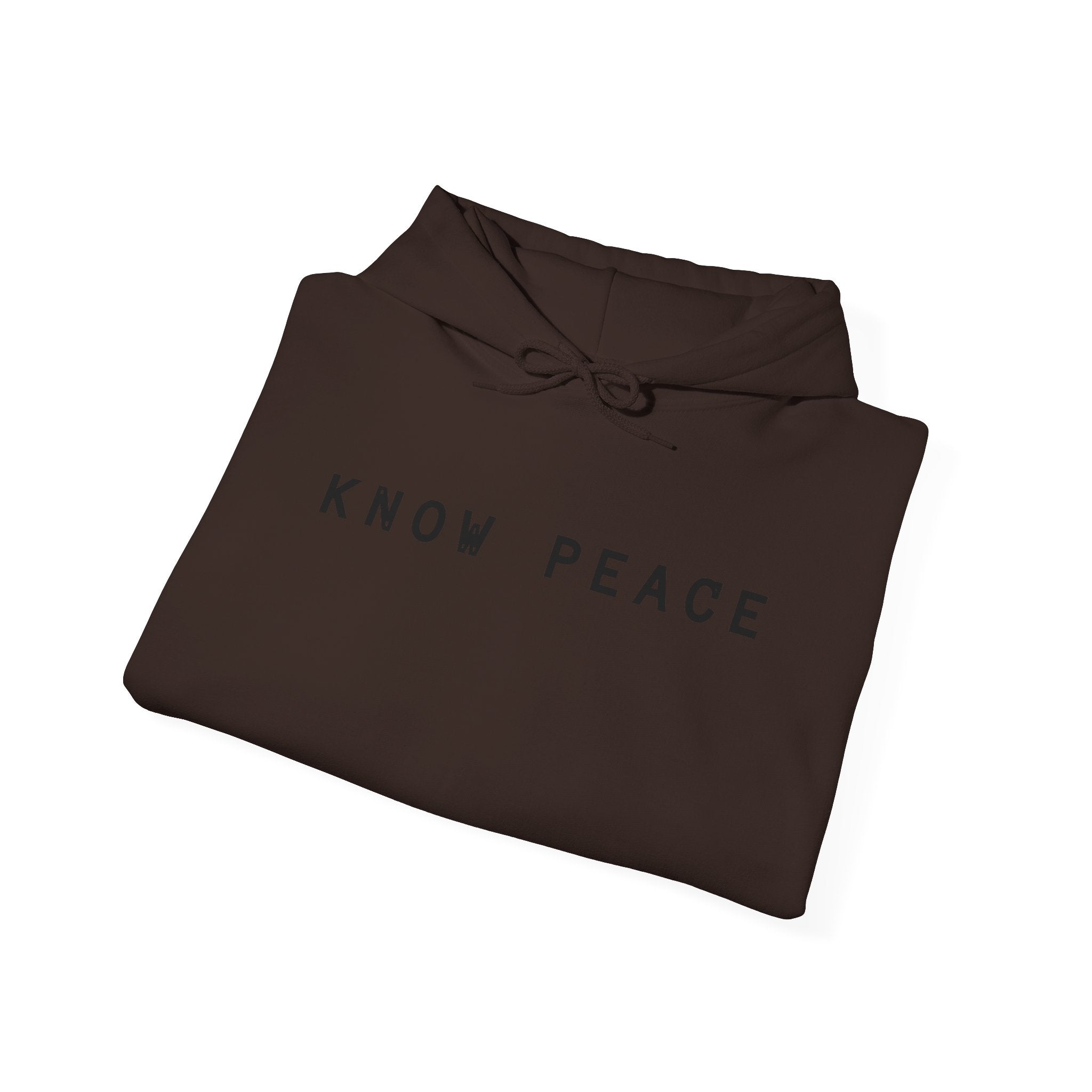Know Peace, Cozy Streetwear, Ideal Gift for people in 12 step program or recovery, spiritual journey
