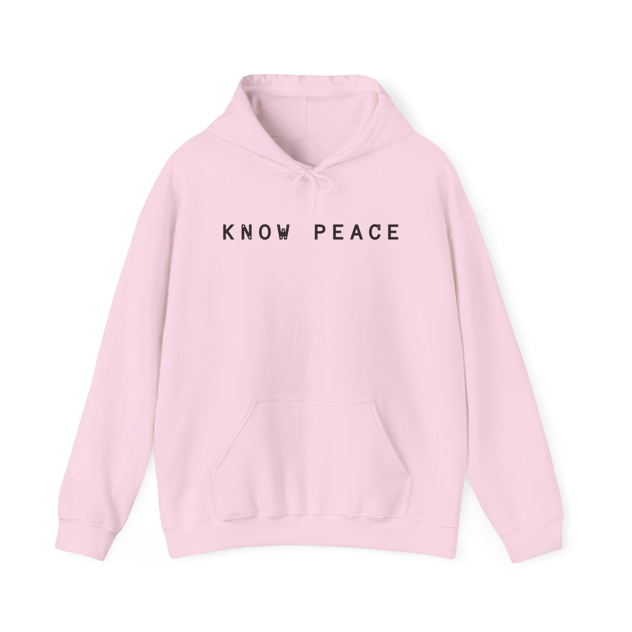 Know Peace, Cozy Streetwear, Ideal Gift for people in 12 step program or recovery, spiritual journey