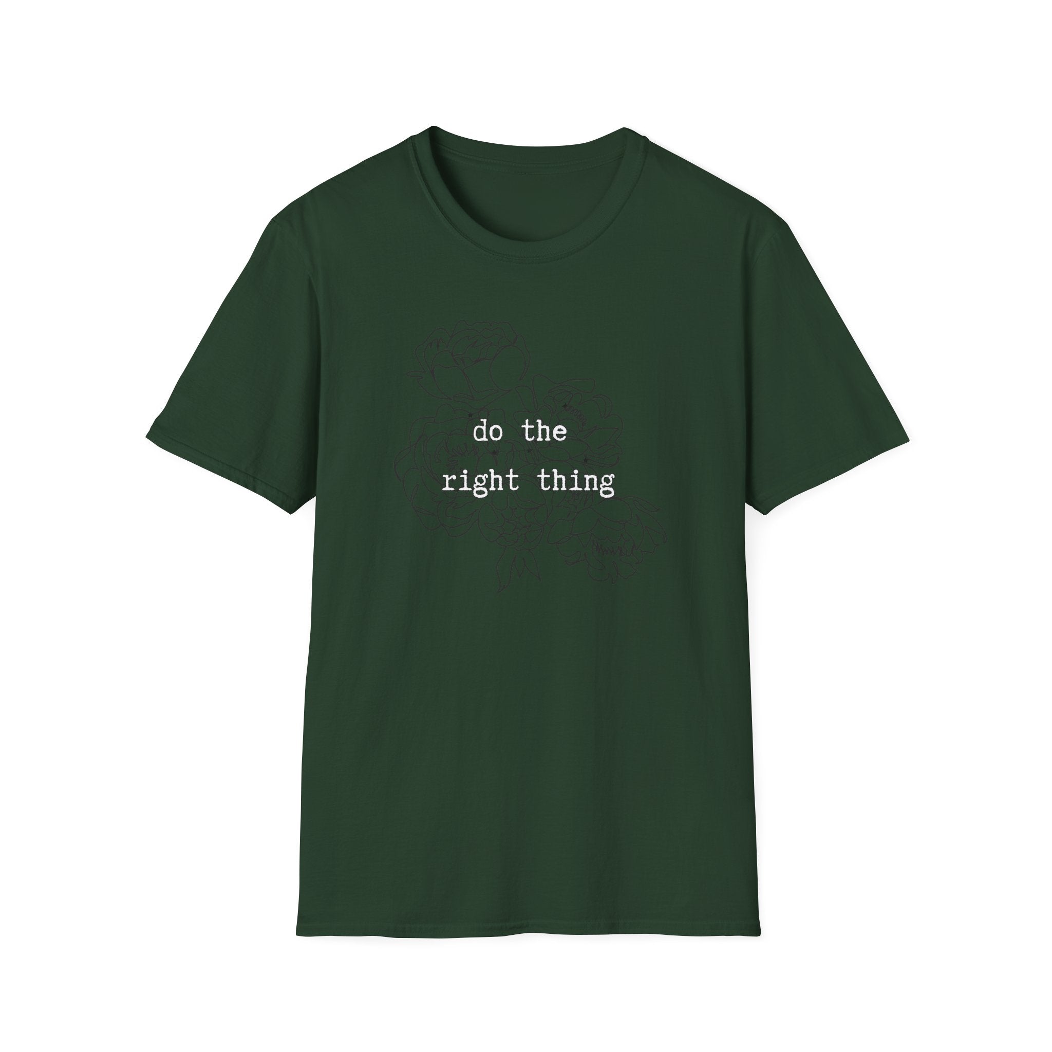 Do the right thing - T-Shirt for Clean and Sober Birthday