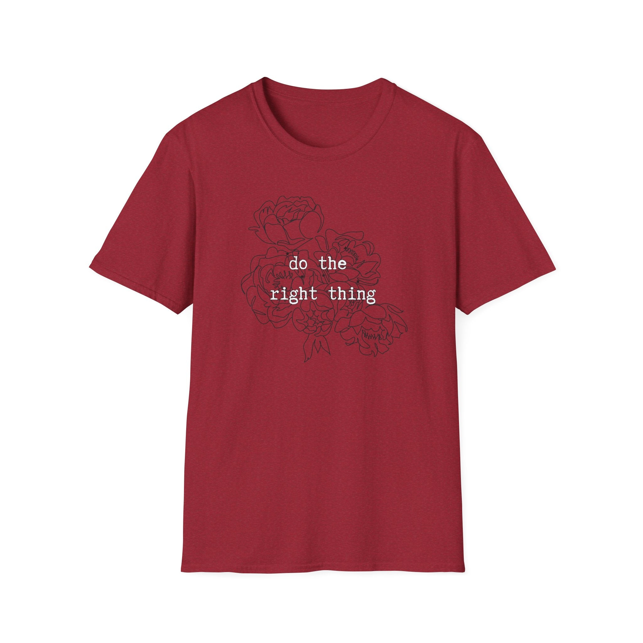 Do the right thing - T-Shirt for Clean and Sober Birthday