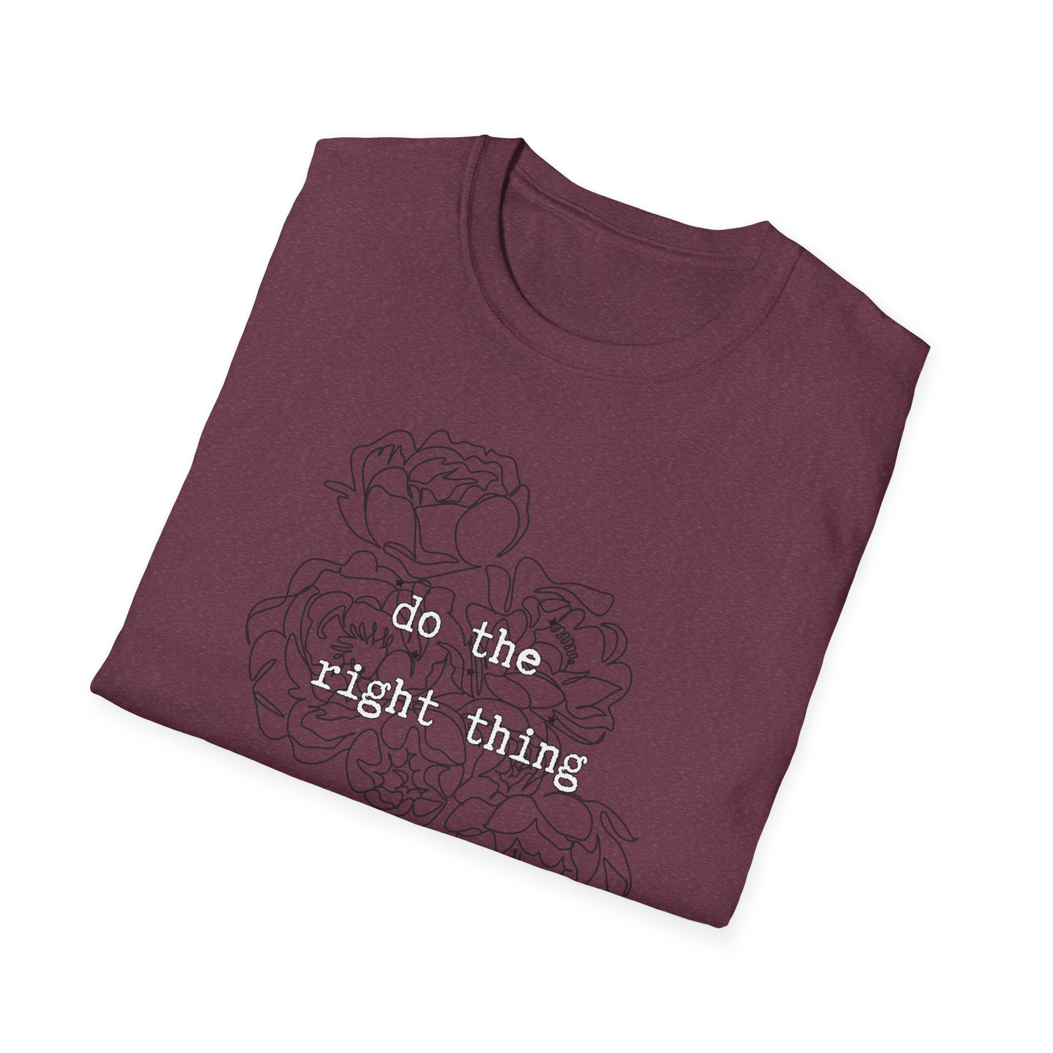 Do the right thing - T-Shirt for Clean and Sober Birthday