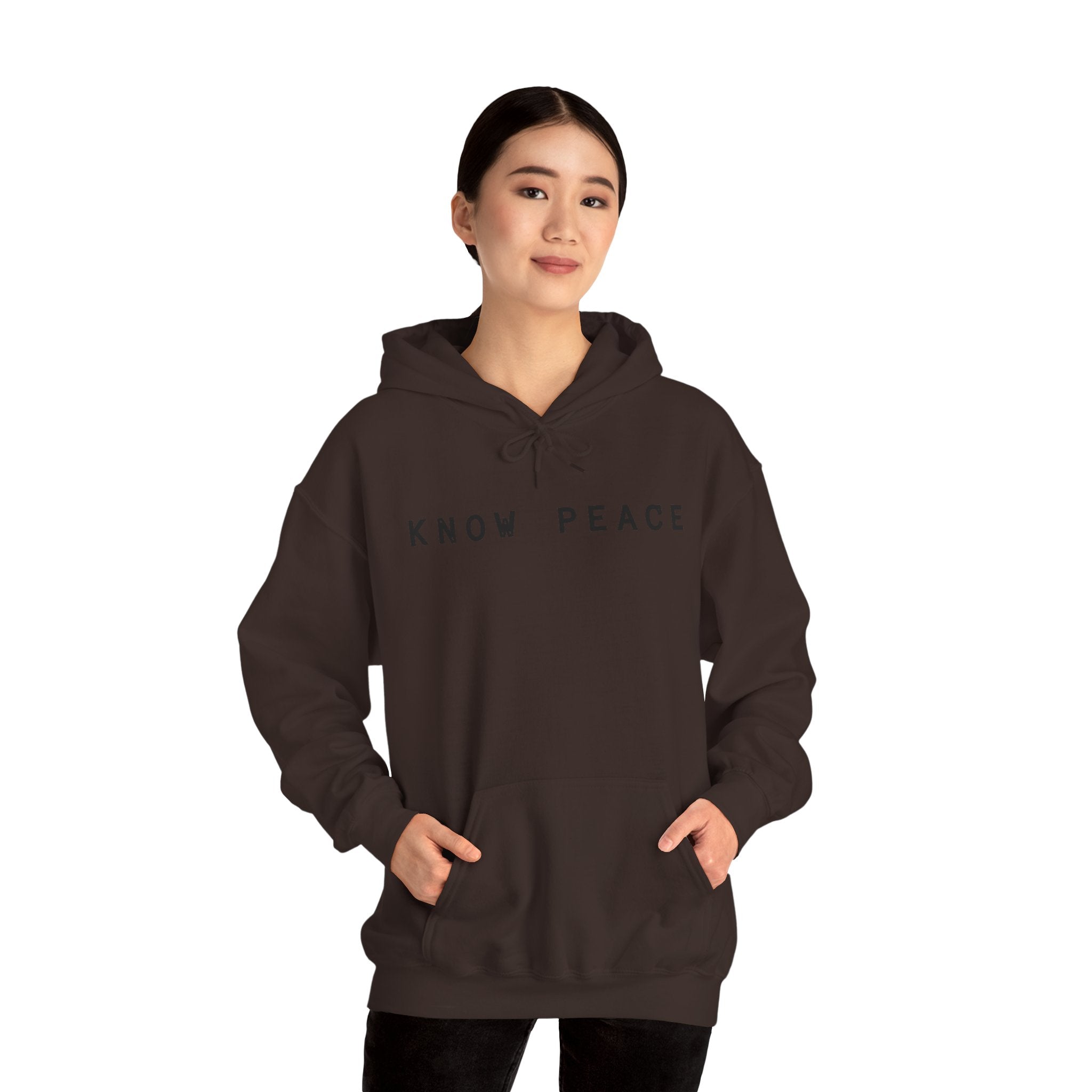 Know Peace, Cozy Streetwear, Ideal Gift for people in 12 step program or recovery, spiritual journey