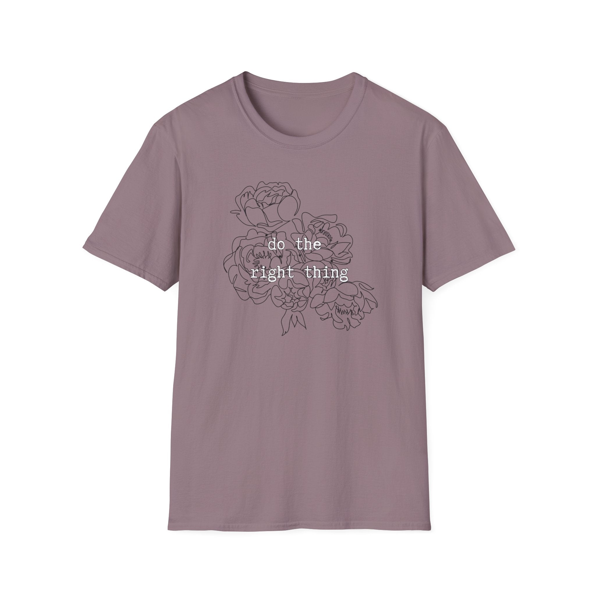 Do the right thing - T-Shirt for Clean and Sober Birthday