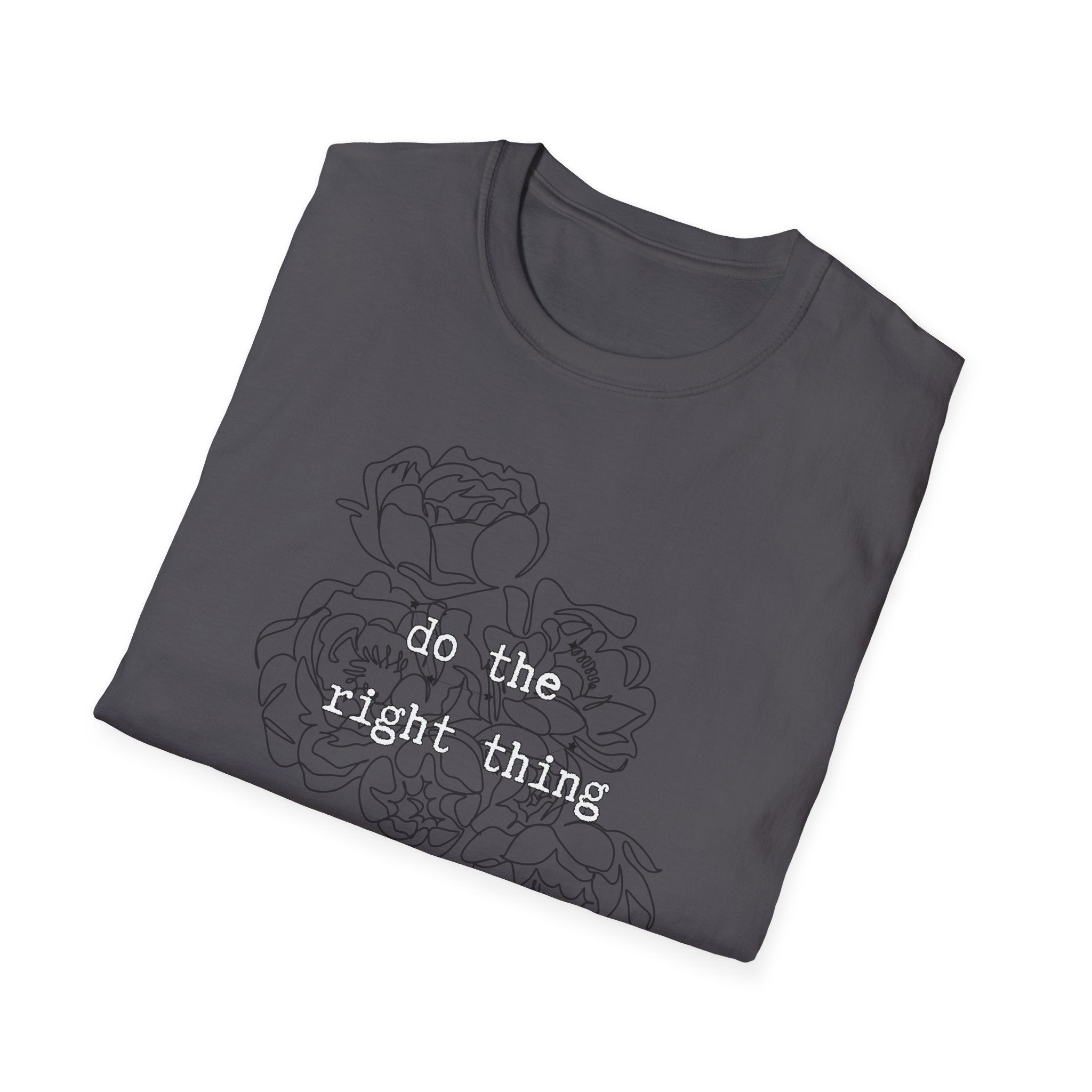Do the right thing - T-Shirt for Clean and Sober Birthday