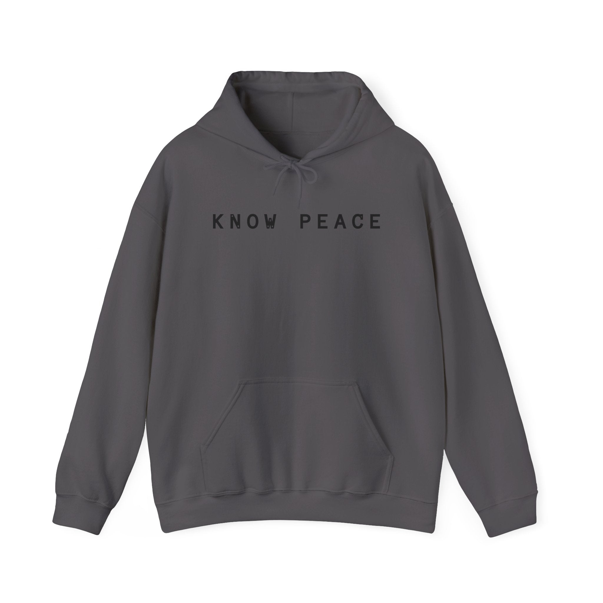 Know Peace, Cozy Streetwear, Ideal Gift for people in 12 step program or recovery, spiritual journey