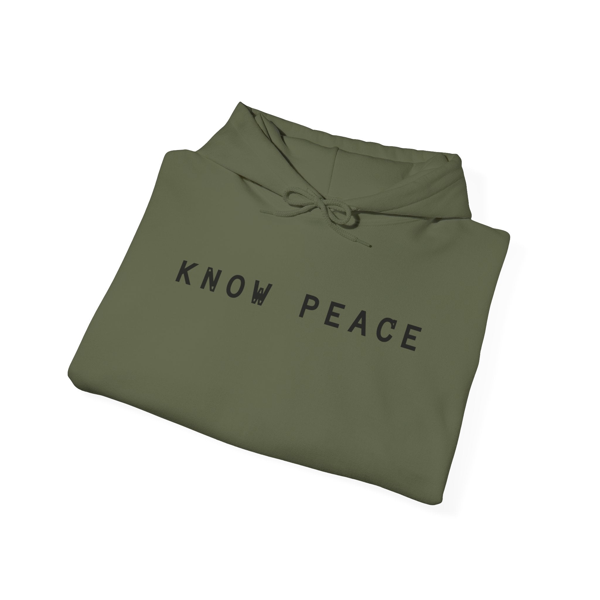 Know Peace, Cozy Streetwear, Ideal Gift for people in 12 step program or recovery, spiritual journey