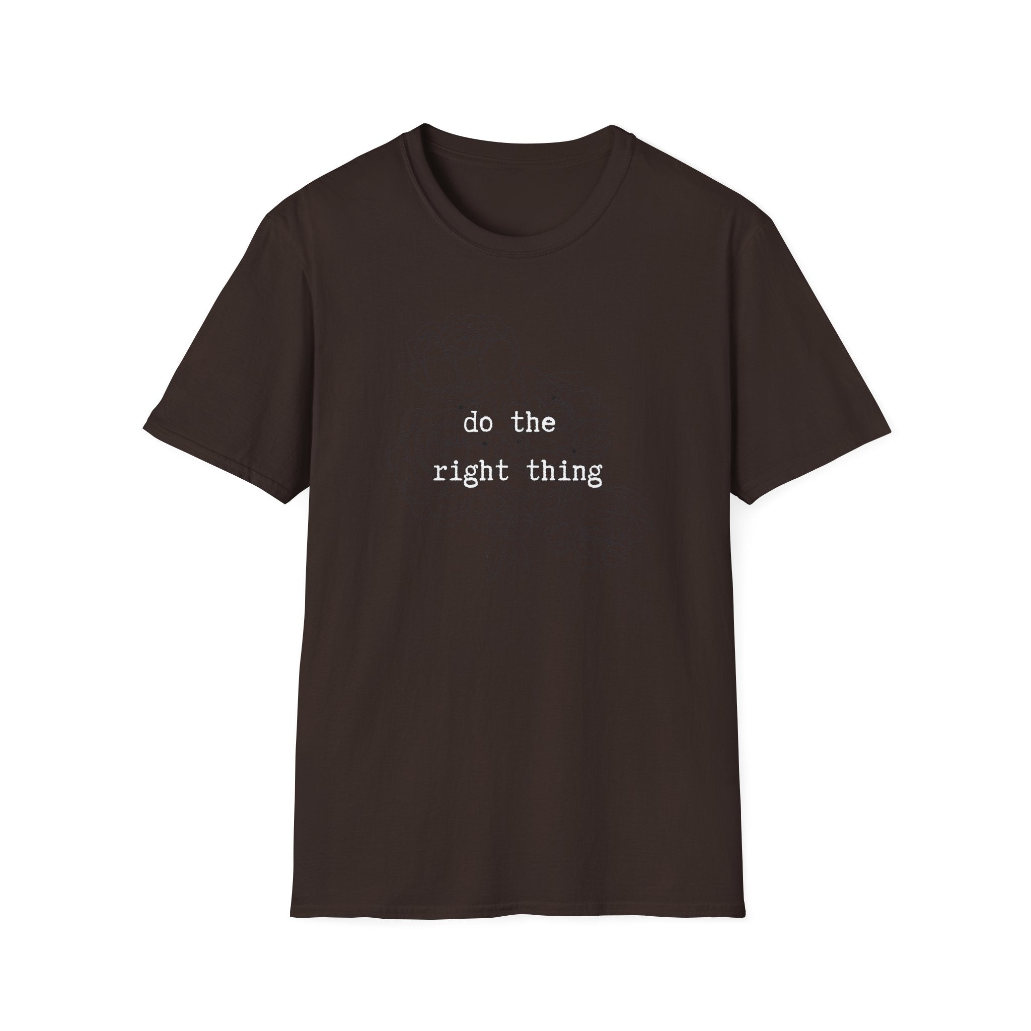 Do the right thing - T-Shirt for Clean and Sober Birthday