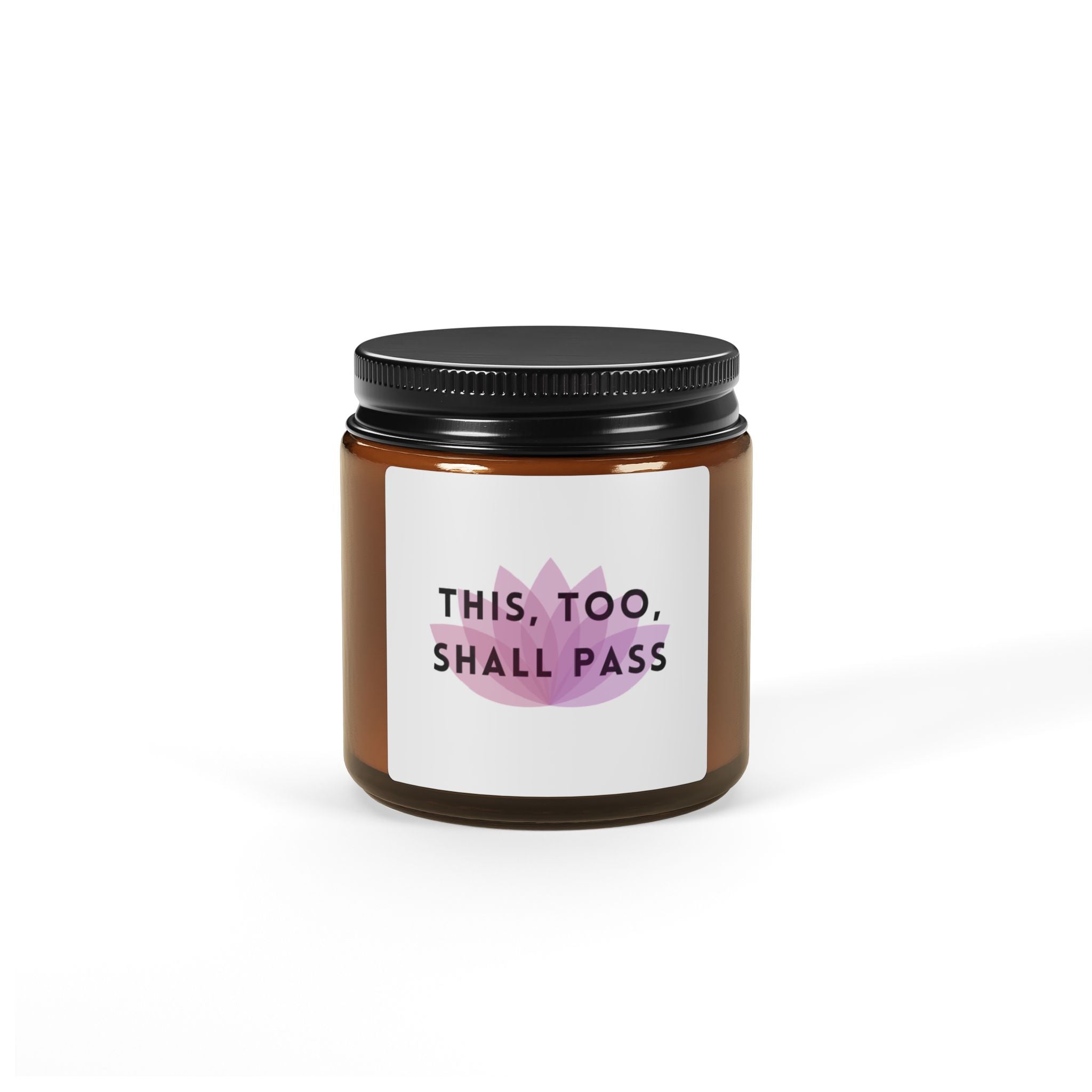 AA or NA 12-step gift for sponsee, sponsor, wife, partner, child, parent - Soothing Scented Soy Candle with Inspirational Quote, Meditation Gift, Home Decor, Relaxation, Self-Care, Gift for Her