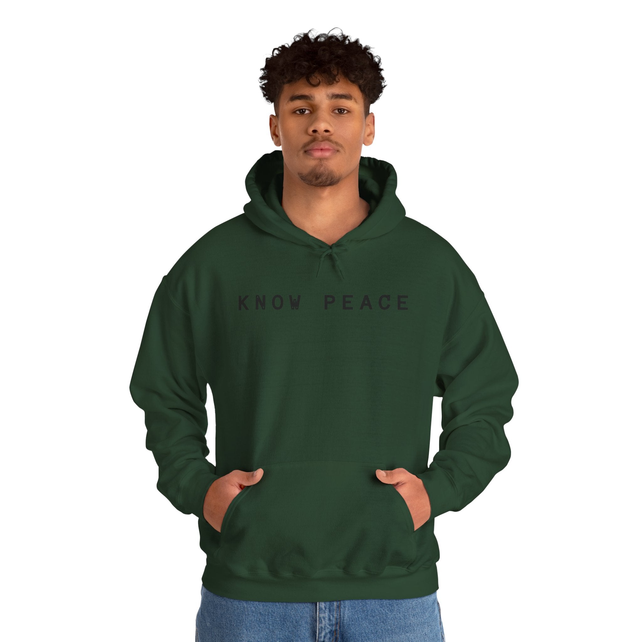 Know Peace, Cozy Streetwear, Ideal Gift for people in 12 step program or recovery, spiritual journey
