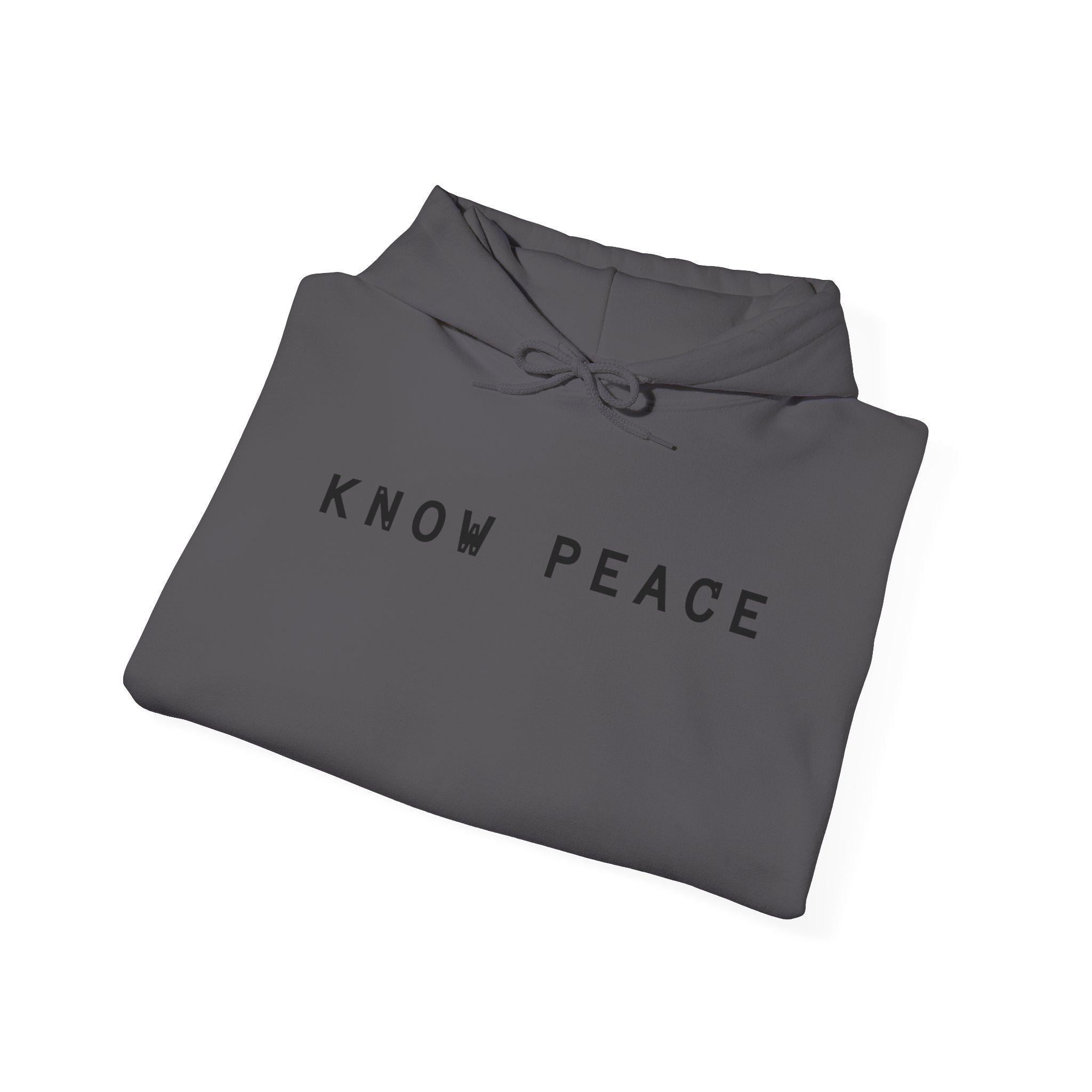 Know Peace, Cozy Streetwear, Ideal Gift for people in 12 step program or recovery, spiritual journey