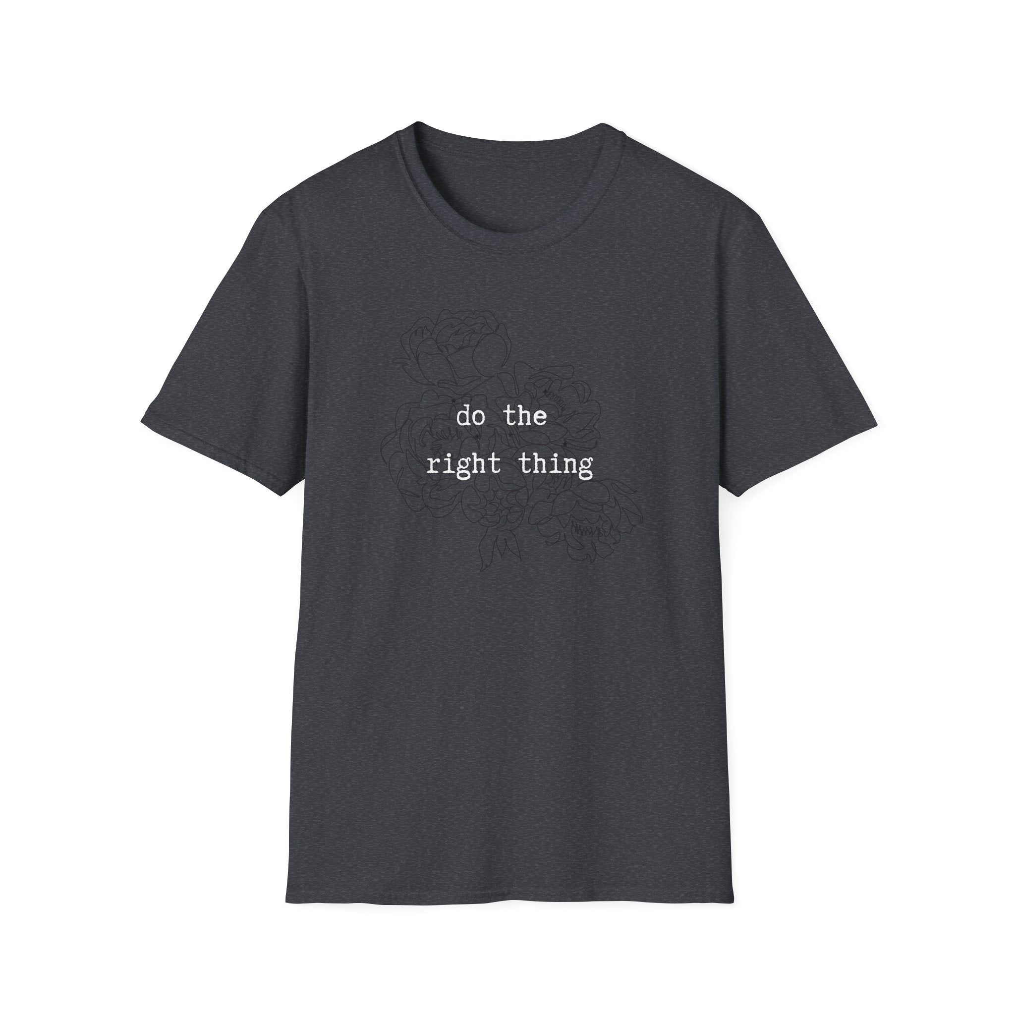 Do the right thing - T-Shirt for Clean and Sober Birthday
