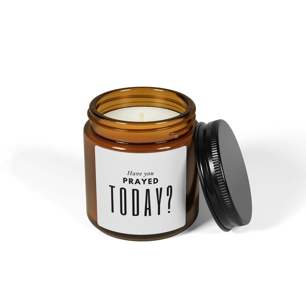 AA or NA - 12 step - Inspirational Scented Soy Candle - 'Have You Prayed Today?' | Self-Care Gift, Relaxation, Mindfulness, Home Decor