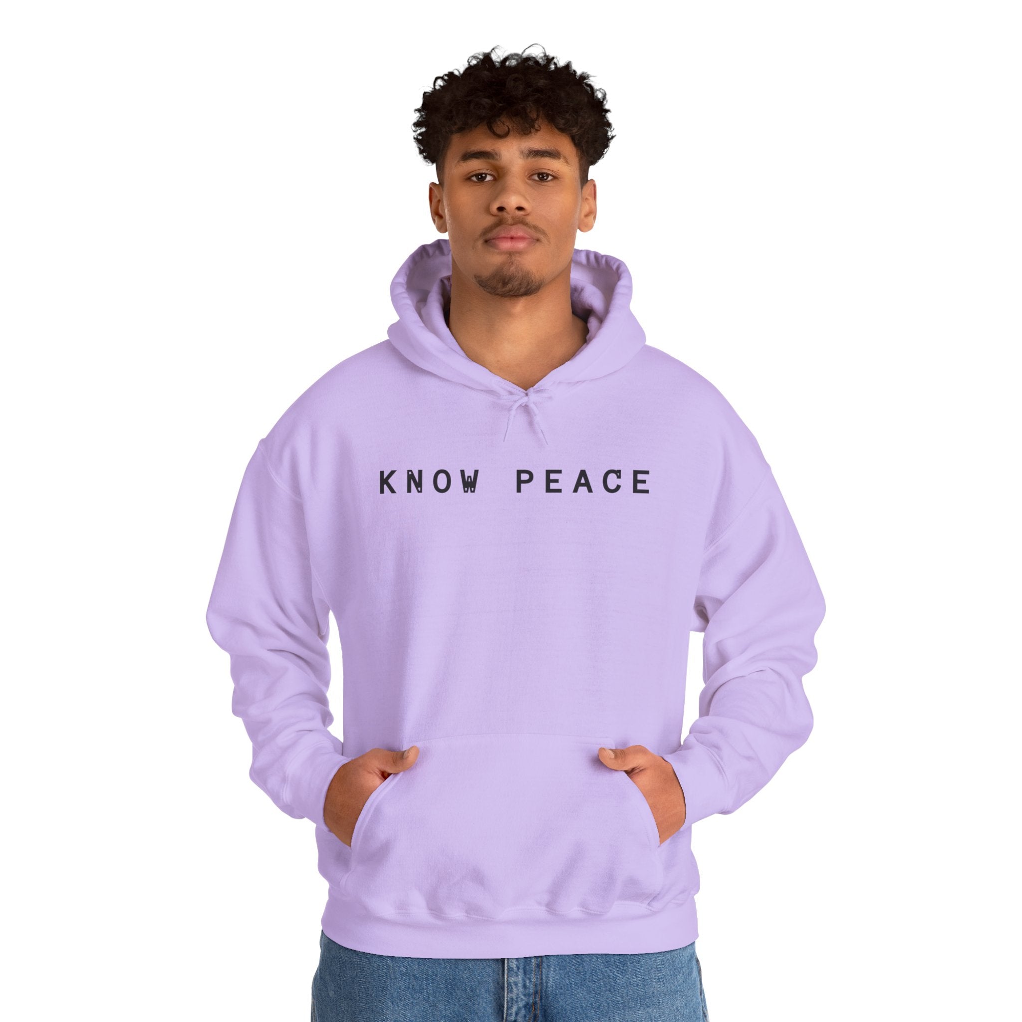 Know Peace, Cozy Streetwear, Ideal Gift for people in 12 step program or recovery, spiritual journey