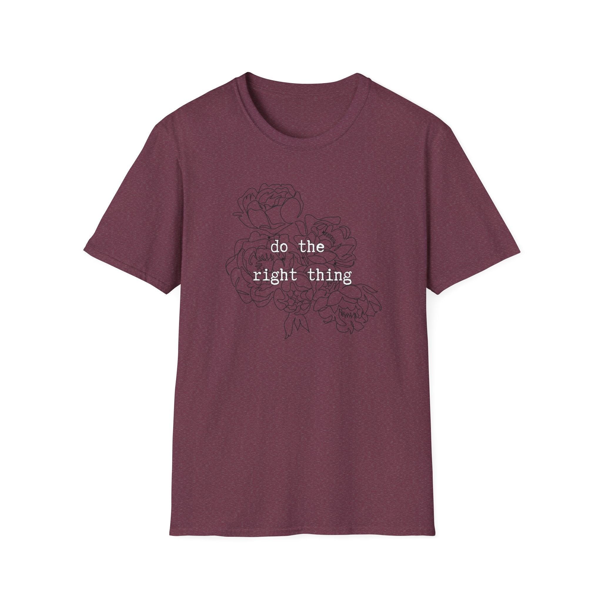 Do the right thing - T-Shirt for Clean and Sober Birthday