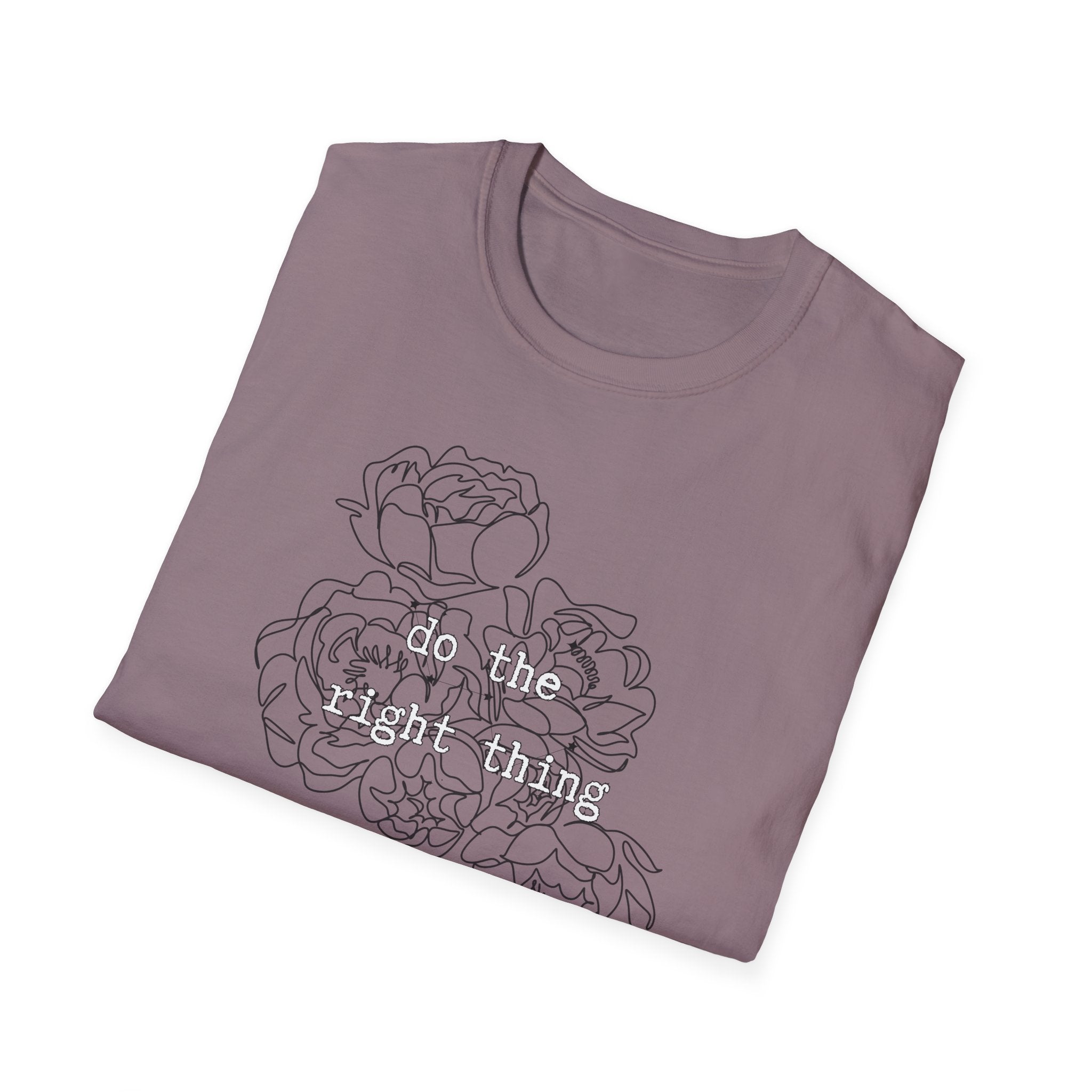 Do the right thing - T-Shirt for Clean and Sober Birthday