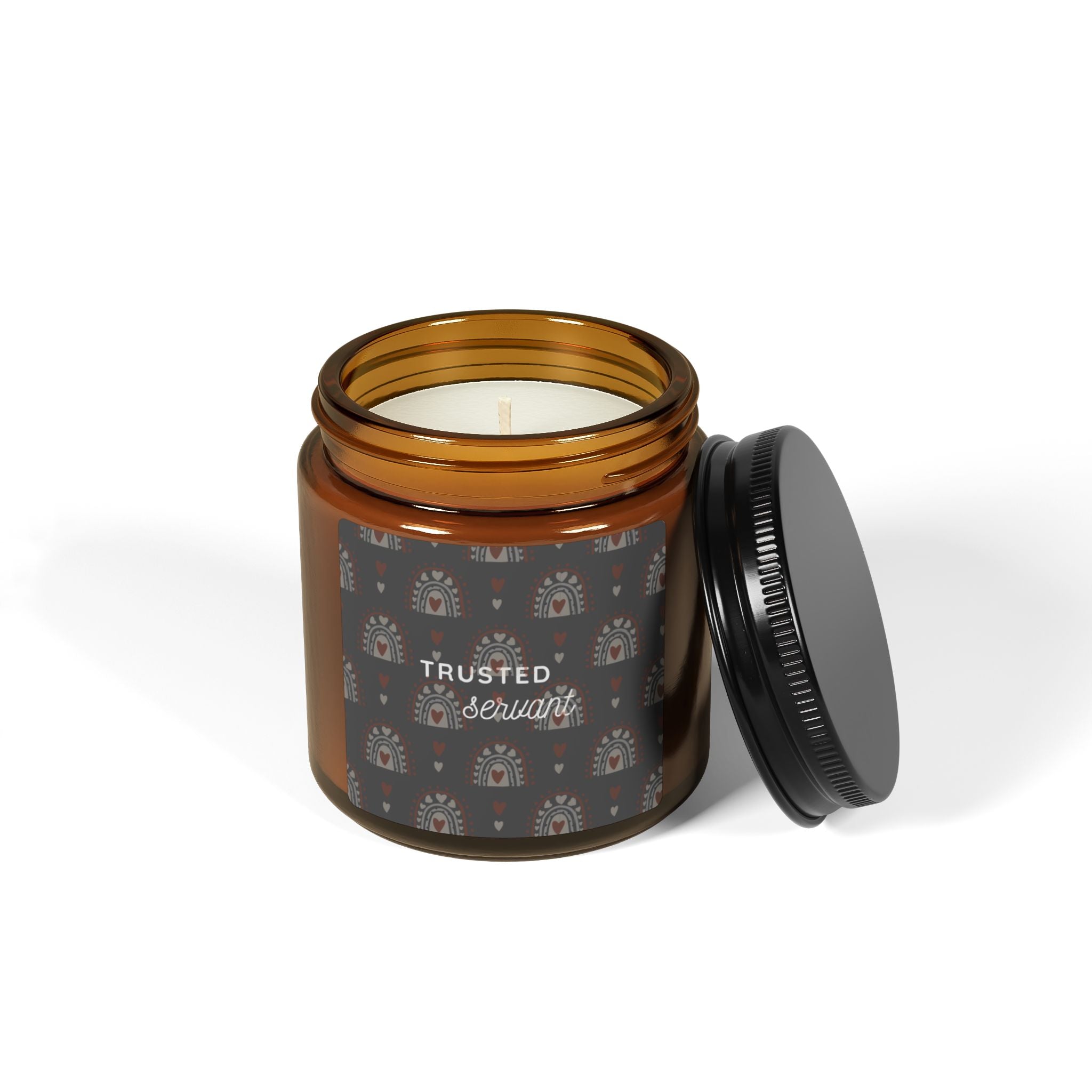AA or NA, 12-step gift for service - Sponsee or Sponsor Gift - Scented Soy Candle, Hand-poured Aromatherapy Gift, Home Fragrance, Eco-friendly Candle for Relaxation, Amber Jar Decor