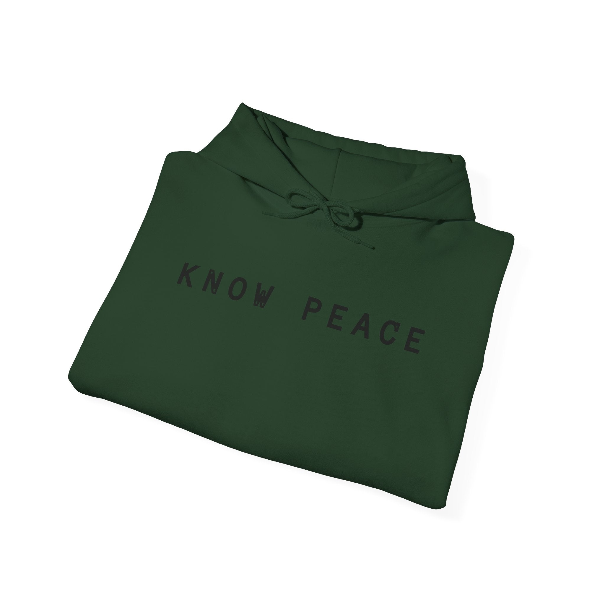 Know Peace, Cozy Streetwear, Ideal Gift for people in 12 step program or recovery, spiritual journey